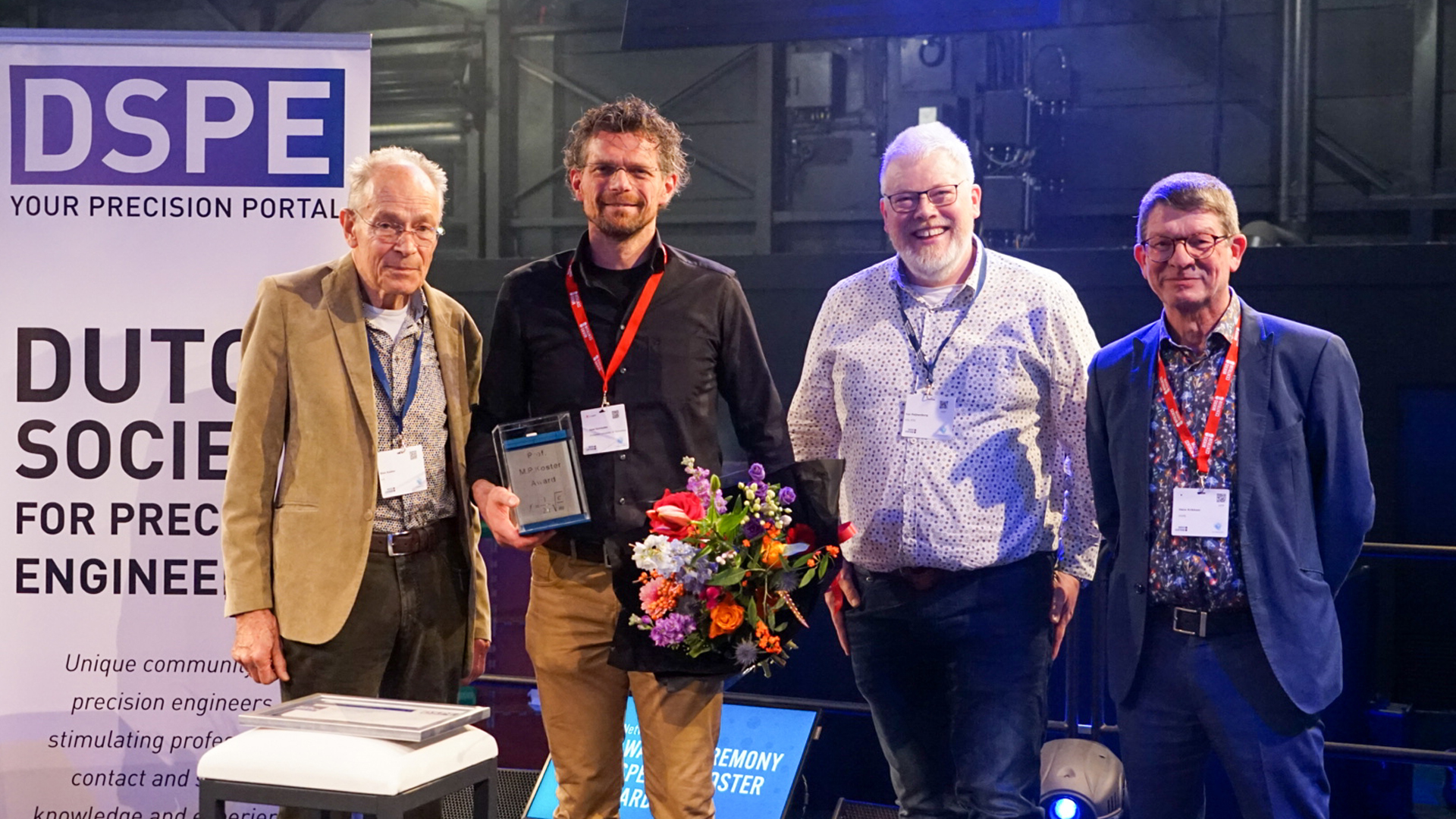 Rien Koster Award goes to Hans Vermeulen (ASML and TU/e)