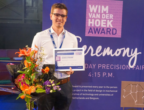 Wim van der Hoek Award goes to Dennis Struver (TU Eindhoven)